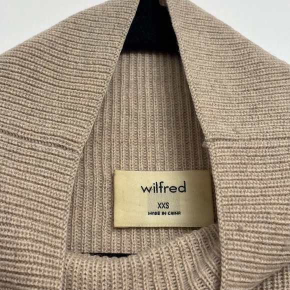 Aritzia Wilfred Wool Montpellier Mock Neck Sweater - Picture 2 of 4